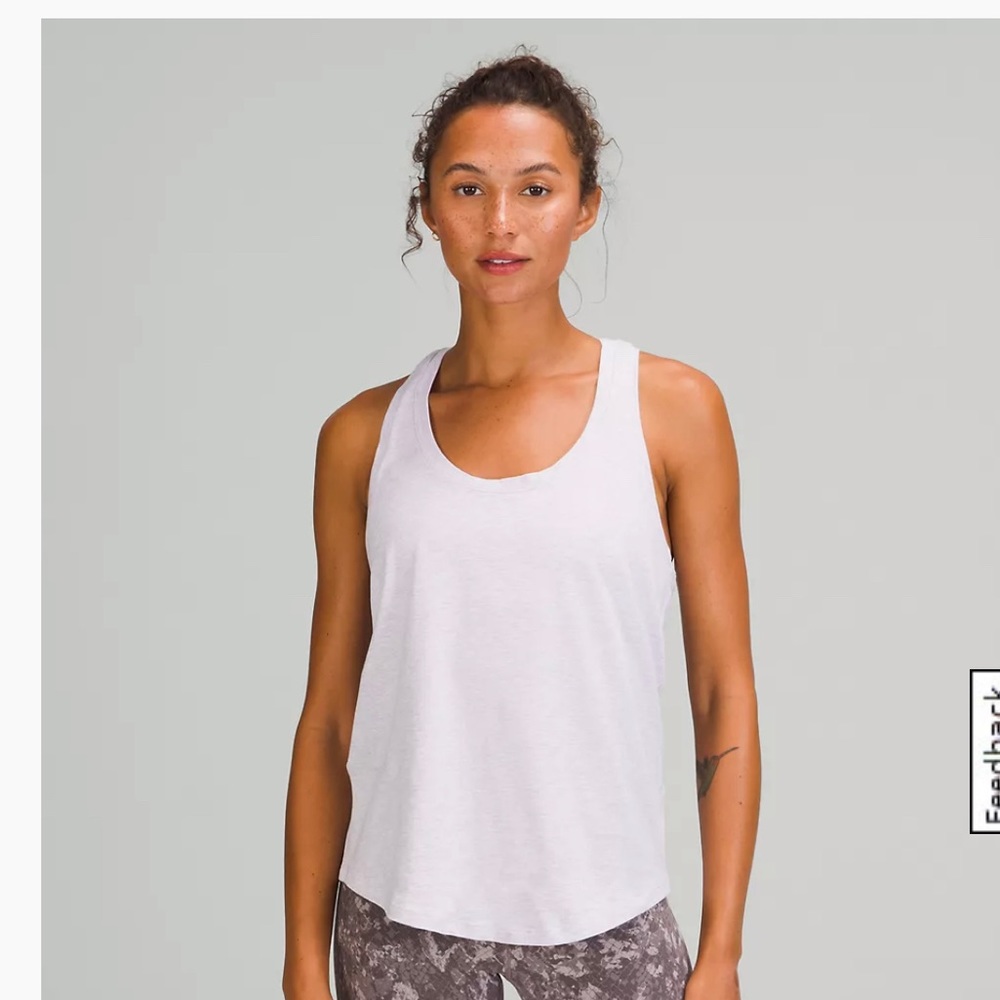 Lululemon Love Tank Top Lavender Dew Size 10